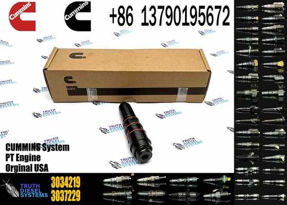 Common Rail Diesel Fuel Injector Assembly 3018566 3034219 4914308 for Cummins Engine PTN855