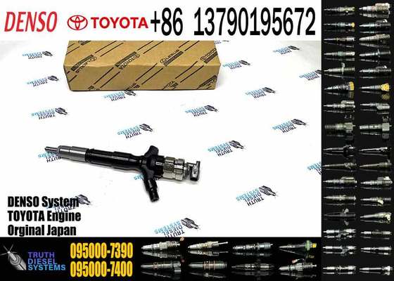 23670-09061 23670-39275 095000-7390 095000-7750 8976024851 8976024852 Fuel Injector for Denso Toyota Hilux Hiace 2KD-FTV 4WD D4D