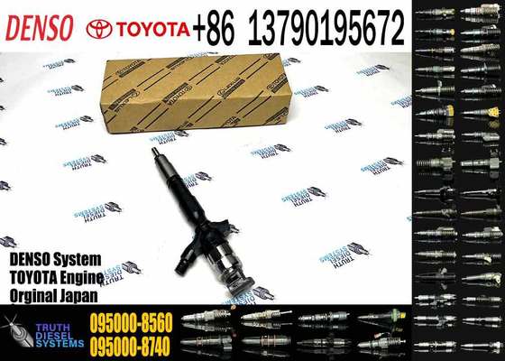 Common Rail Fuel Injector 095000-8560 23670-30370 2367030370 for Toyota Hilux Vigo Toyota KUN26 0950008560