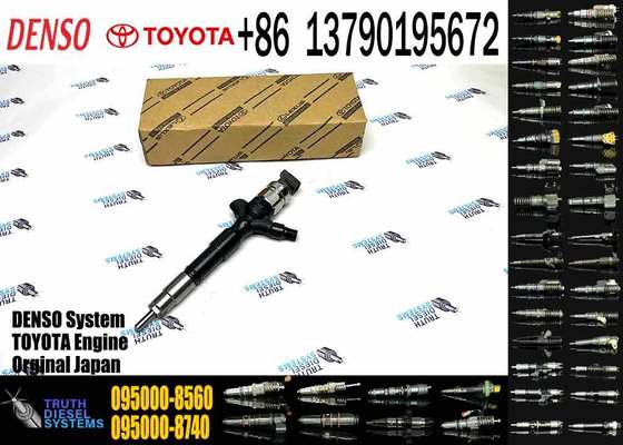 Common Rail Fuel Injector 095000-8560 23670-30370 2367030370 for Toyota Hilux Vigo Toyota KUN26 0950008560