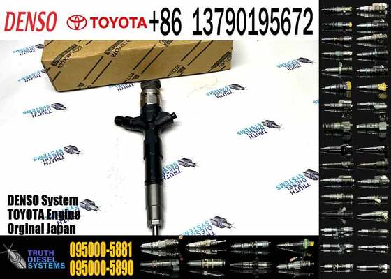 Common Rail Fuel Injector 23670-30050 095000-5881 for Toyota Hiace Hilux 2KD