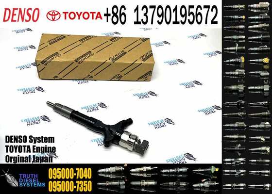 095000-7040 23670-39145 Common Rail Injector for Toyota Hiace 2kd-Ftv 2.5 D-4D