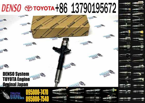 Diesel Fuel Injector 095000-7470 23670-39255 for Toyota 2KD-FTV 2.5 D-4D Engine