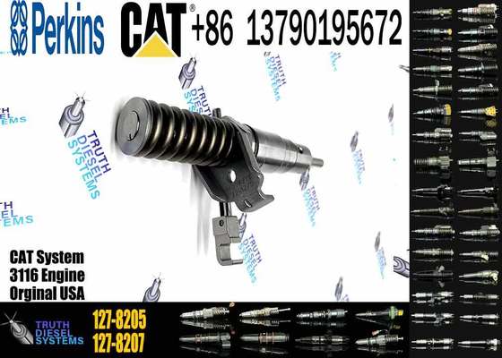 CAT Engine Parts Fuel Injector 127-8216 1278216 Injector 127-8205 127-8222 for Caterpillar Engine 3116 3114 3126
