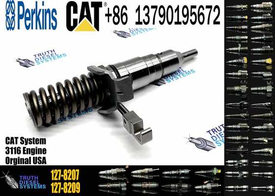 127-8209 0R-8483 127-8207 0R-8475 101-8673 0R-4374 Fuel Injector 1278209 for Cat Excavator 200B 320B 3116 3114 Parts