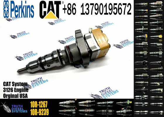 New Diesel Engine Injector 1OR-1267 188-1320 10R-9237 173-9379 10R-0781 4CR0197 156-8895 for Caterpillar C3126 Common Rail Steel