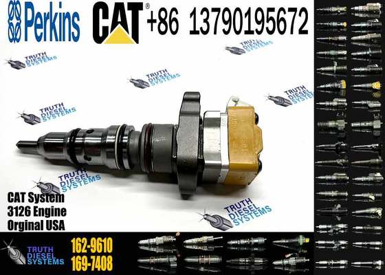 CAT common rail injecto 156-8895 173-9268 196-1401 162-0218 162-9610 is suitable for CAT3126 diesel engine injector assembly