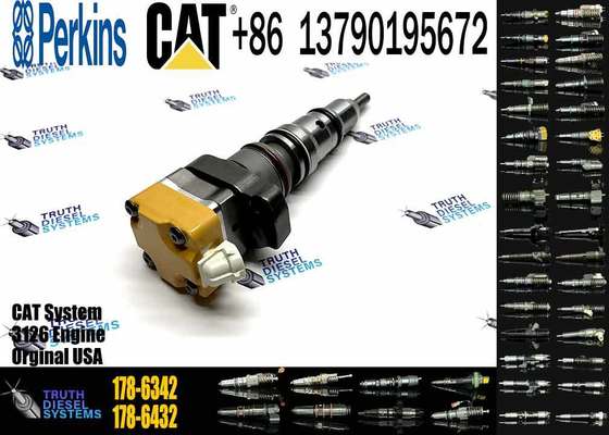 High Quality Excavator Parts Diesel Fuel Injector 178-6342 10R-1257 for Cat Caterpillar Engine 3126 3126B 3126E