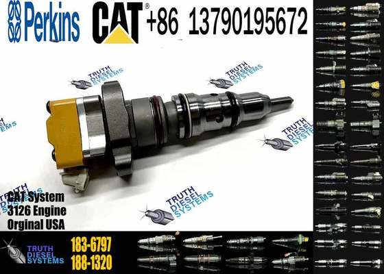 High Performance Diesel Engine Fuel Injector 183-6797 Auto Parts Injection Valves 10R1306