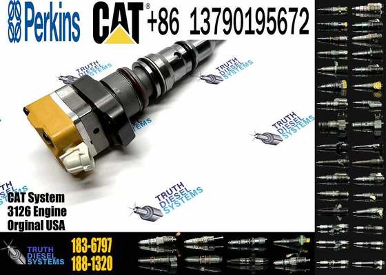 High Performance Diesel Engine Fuel Injector 183-6797 Auto Parts Injection Valves 10R1306