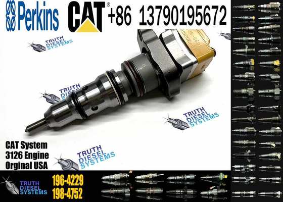High Quality 3126B Engine Fuel Injector 10R0782 10R-0782 196-4229 1964229 diesel Injector Assembly for CAT