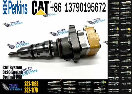 Diesel Engine Injector 232-1171 138-8756 222-5963 222-5972 173-4059 232-1168 Caterpillar C3126 Common Rail Injection Valves