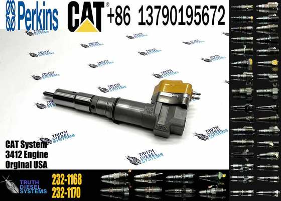 Fuel Injector 174-7526 232-1183 232-1171 232-1175 20R0758 232-1173 232-1168 174-7528 for 3412E 3408E Engine