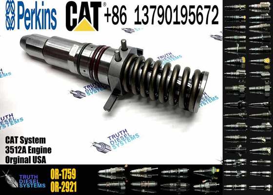 Hot Sale Injectors 61-4357 7E2269 7C-9576 0R-1759 0R1759 for Cat 3512 3516 3508 Engine Fuel Injector