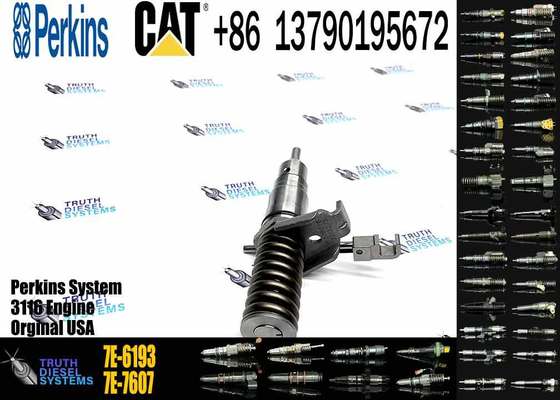 KJC Fuel Injector 7E-6193 7E6193 for Caterpillar CAT Engine 3114 3116