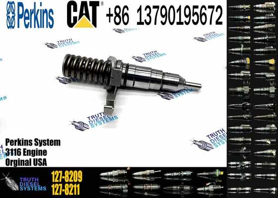 Rushed Fuel Injector 127-8209 1278209 for Caterpillar CAT Engine 3116 3114 Series