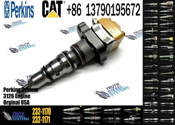 Excavator Injector 232-1170 2321170 for 3126 Engine Parts Diesel Nozzle Assembly Auto Parts