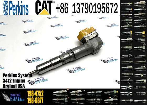 High Quality 198-4752 Common Rail Injector 3412 Fuel Injector for diesel Engine Fuel Injection Pump
