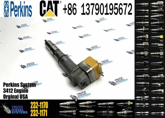 Fuel Injector 232-1171 Diesel Engine Fuel Injector 2321171 10R-1267 10R1267 for CAT 3412E 3512B 3516B 3512B