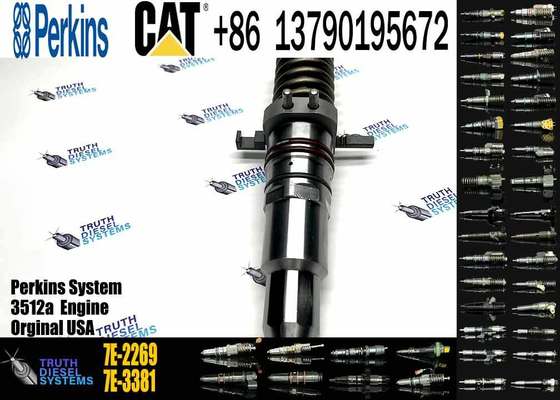 Diesel Engine Injector7W-2269 7C-4174 7E-3384 7C-9577 7E-8836 7E-3382 9Y-1785 7C-4184For Caterpillar C3512A Common Rail