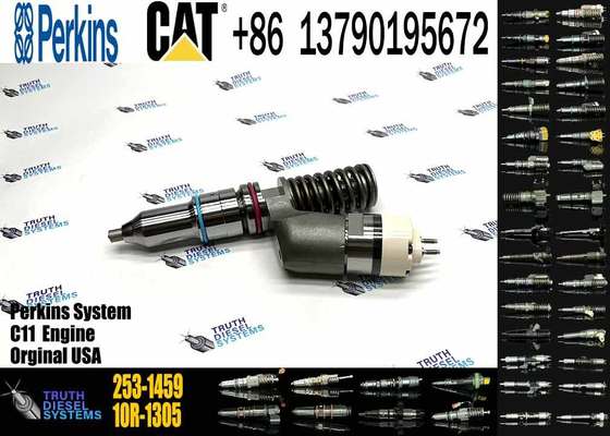 Excavator Accessories Fuel Injector 239-4907 249-0707 253-1459 10R-1305 10R-3147 for CAT C11 for Construction Machinery