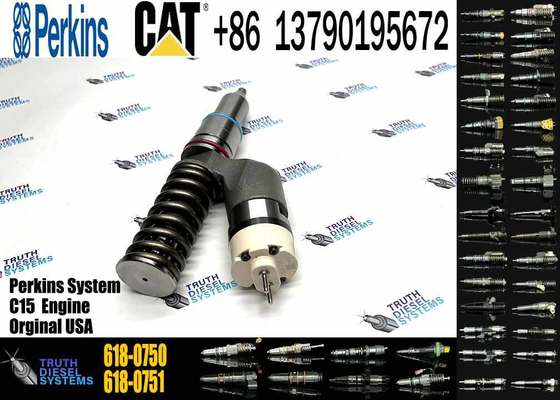 Fuel Injector 20R-2284 618-0750 374-0750 for Caterpillar CAT 3406 3508B C15 C18 C27 C32 Engine Fuel Injector