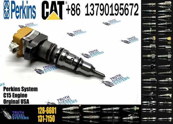 ORIGINAL Excavator Accessories 3PCS Fuel Injector 128-6601 178-0199 for Caterpillar CAT 3126 322C DHL Ship Free