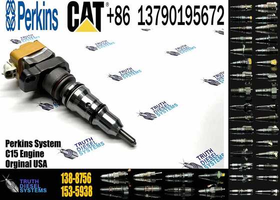 138-8756 20R-4147 Diesel Fuel Injector for 3408E 3412E Engine 771D 773D 775D Truck Common Rail Fuel Injectors 1388756 20R4147