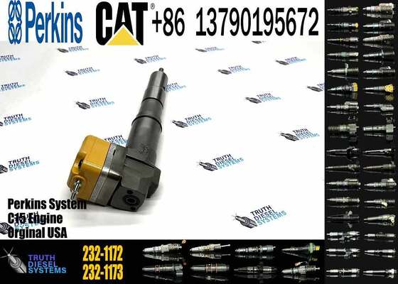 Brand-New CAT174-7526 232-1172 Diesel Injector for 3412 Engine Construction Machinery Parts with 1 Year Warranty