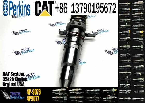 4P-9076 0R-2921 Fuel Injector Compatible with Engine 3516 3512 3508 | Excavator Repair Tools | High Quality | Durable |