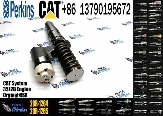 Fuel Injector 392-0200 20R-1264 3920200 20R1264 Compatible with Cater Pillar for CAT 3508 3512 3516 3524 diesel Engine