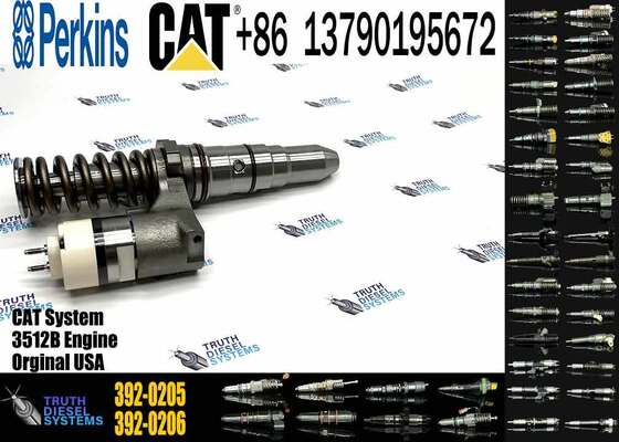 3500B Series 392-0205 20R-1269 AAECT03094 Diesel Fuel Injector Assy 3920205 20R1269 Injector GP for CAT 3508 3512 3516 Engine
