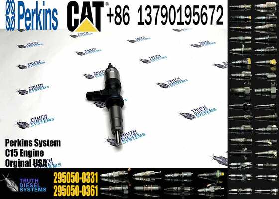 Diesel Fuel Injector 295050-0331 for Caterpillar CAT Excavator Perkins 3707280 370-7280