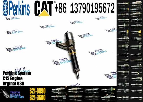New Diesel Fuel Injector 321-0990 2645A743 10R-7668 2645A705 2645A709 2645A731 for Caterpillar C6.6 Perkins 1106D