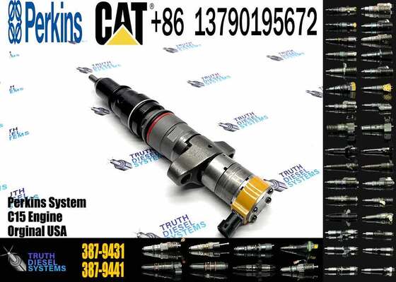 Excavator C9 Injector Diesel Common Rail Fuel Injector 328-2580 10R-9003 387-9431 for Cater-pillar Engine C9