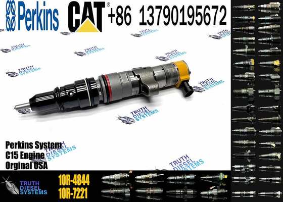Excavator Diesel Common Rail Inyector 387-9437 10R-4844 C9 Fuel Injector for Cater-pillar C9 Cat Engine