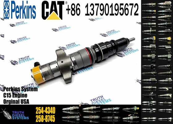 Diesel Fuel Injector 254-4340 245-3516 254-4330 254-4339 for Caterpillar C9 Engine