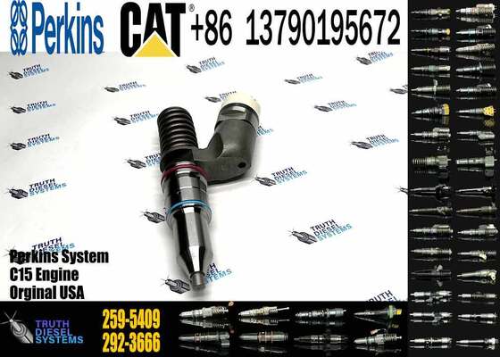 Genuine CAT C13 Engine Fuel Injectors 253-0608 259-5409 292-3666 for Caterpillar Common Rail System