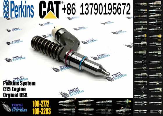 253-0618 10R-2772 Fuel Injector Compatible with Engine C18 C15 | Excavator Repair Tools | High Quality | Durable |