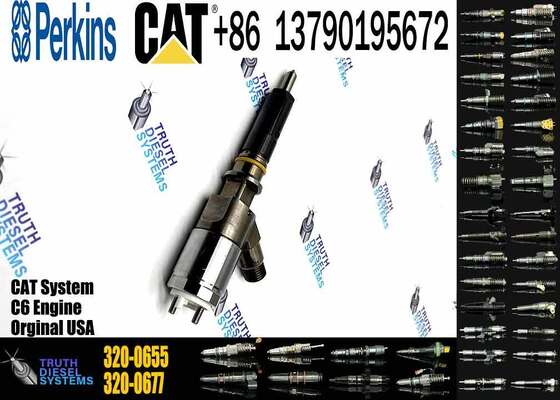Excavator Engine Parts C4.2 C6.4 C6.6 Engine Fuel Injector 320-0655 320-0680 326-4756 320-0677 320-0690 326-4700 Injector diesel
