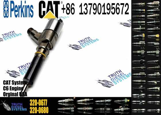 Excavator Engine Parts C4.2 C6.4 C6.6 Engine Fuel Injector 320-0655 320-0680 326-4756 320-0677 320-0690 326-4700 Injector diesel