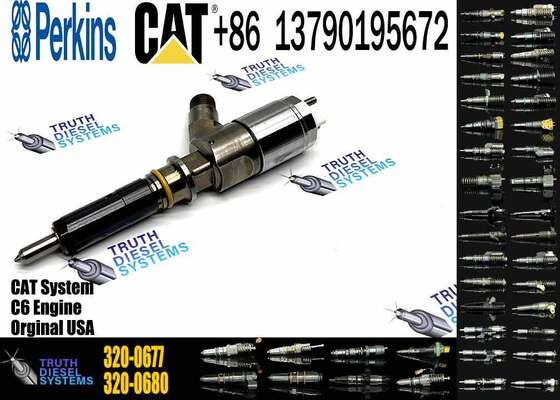 Excavator Engine Parts C4.2 C6.4 C6.6 Engine Fuel Injector 320-0655 320-0680 326-4756 320-0677 320-0690 326-4700 Injector diesel