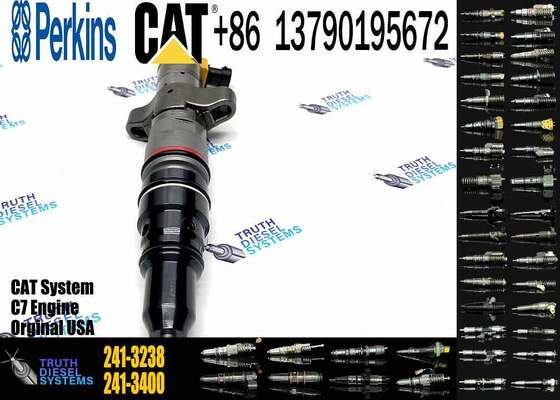 Brand New Unused Caterpillar C7 Fuel Injector 241-3238 241-3239 241-3400 10R-4763 for Construction Machinery Parts Made in China