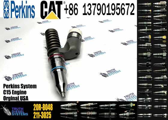 Excavator Injector 20R8048 20R-8048 3658156 365-8156 for C18 Engine Parts Diesel Nozzle Assembly
