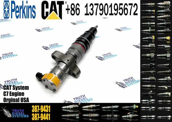 Excavator Fuel Injector 387-9433 for 330D 336D 340D C9 Diesel-Replaces 10R-7222 387-9431 459-8473 6 Month Warranty