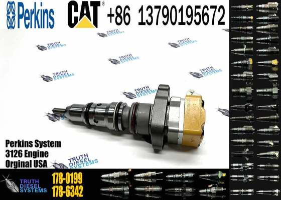 Factory High Quality Fuel Injector for CAT 3126B 3126E Engine Fuel Injector 177-4754 1774754 Injector 10R-0782 178-0199