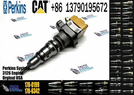 Factory High Quality Fuel Injector for CAT 3126B 3126E Engine Fuel Injector 177-4754 1774754 Injector 10R-0782 178-0199