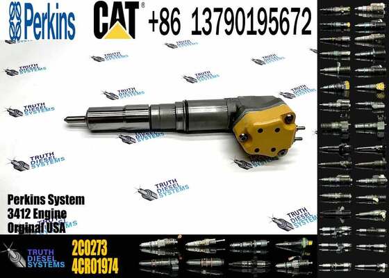 New 3126 Diesel Engine Fuel Injector 222-5972 173-4059 155-1819 155-8723 2C0273 for Excavator Parts Condition New