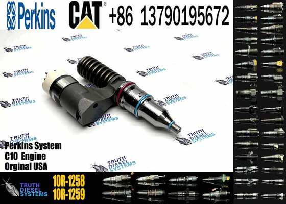 High-quality Fuel Injector 10R-1258 10R1258 for CAT Engine C10 Series