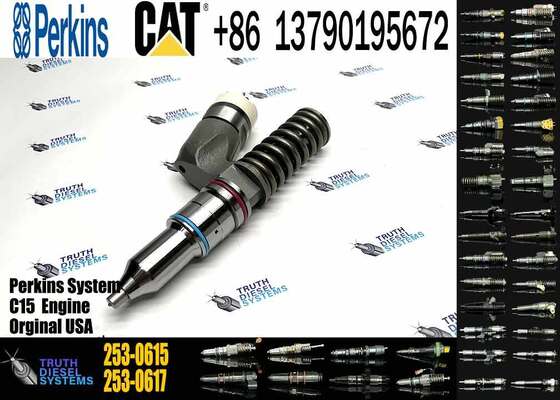 YS 253-0615 10R-3264 C15/C18/C27/C32 Fuel Injector Diesel Engine Injector 253-0616 10R-3265 253-0617 10R-3266 253-0618 10R-2772
